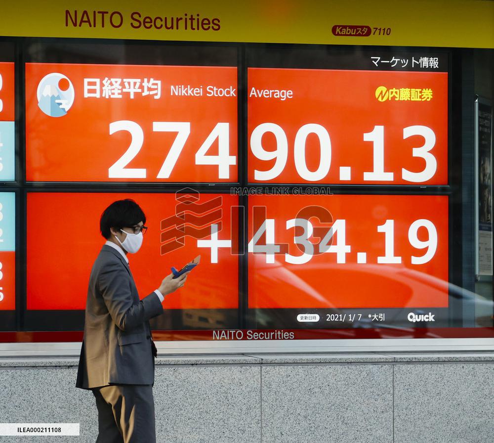 Tokyo stocks climb on U.S. stimulus hopes