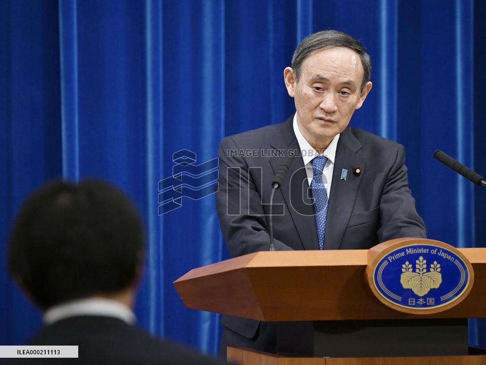 Suga declares state of emergency amid rampant virus infections
