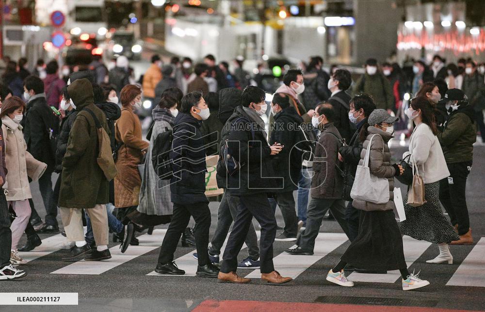 Tokyo logs record 2,447 coronavirus cases