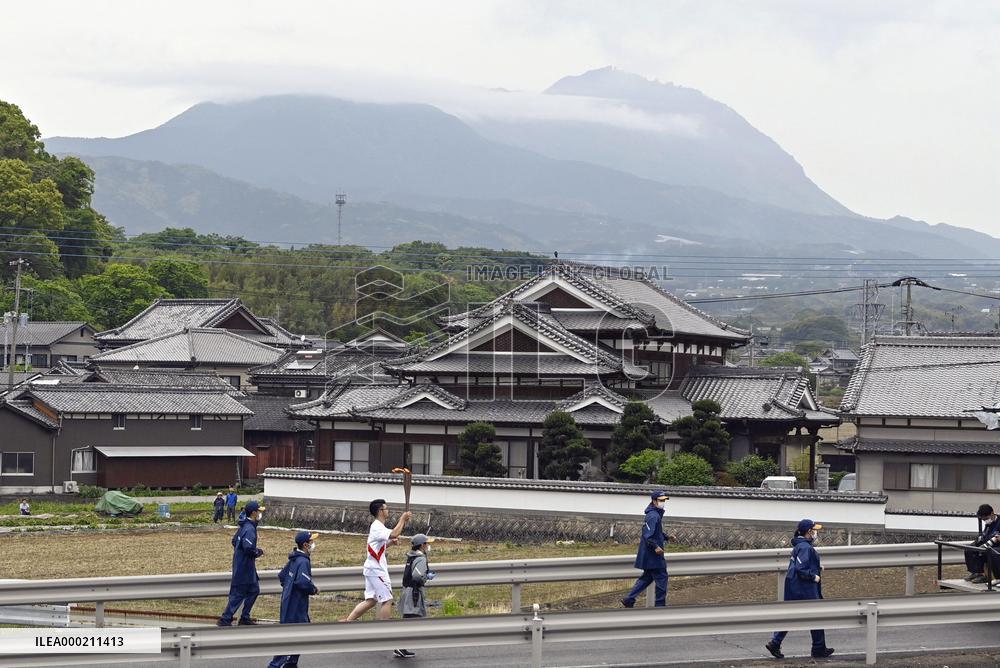 Tokyo Olympic torch relay