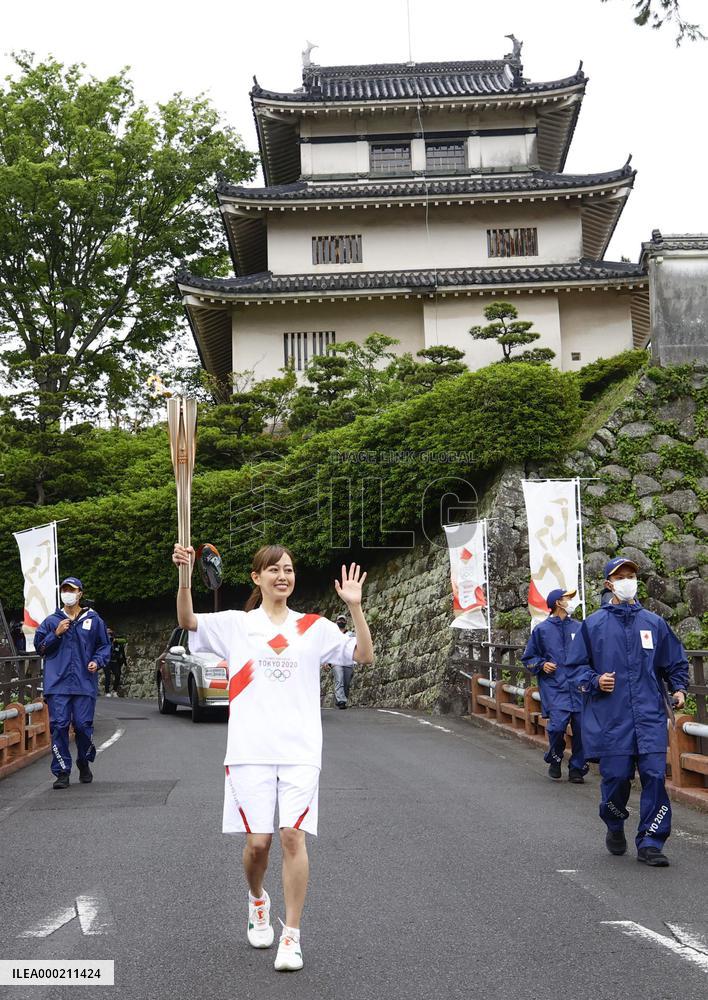 Tokyo Olympic torch relay
