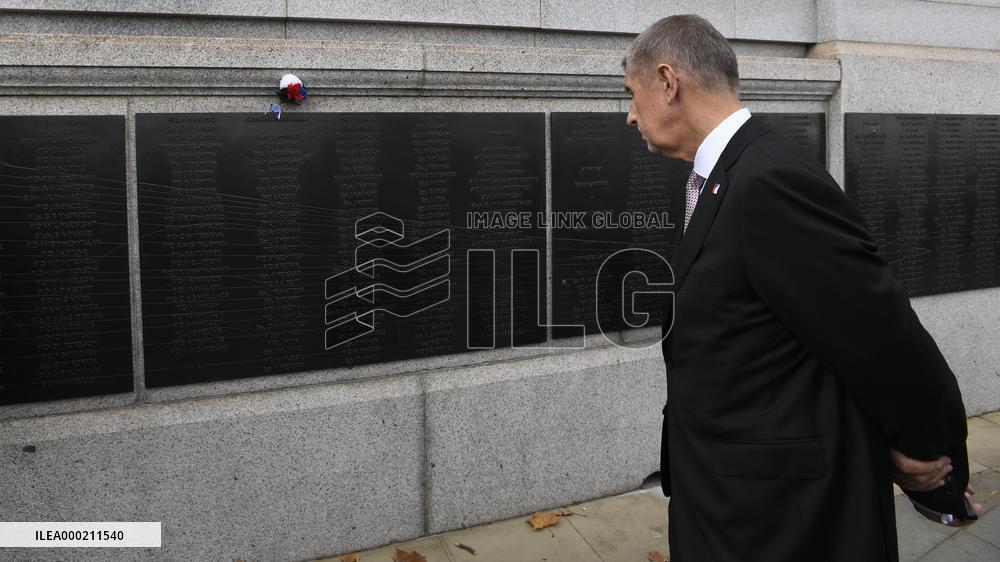 Andrej Babis, The Battle of Britain Memorial