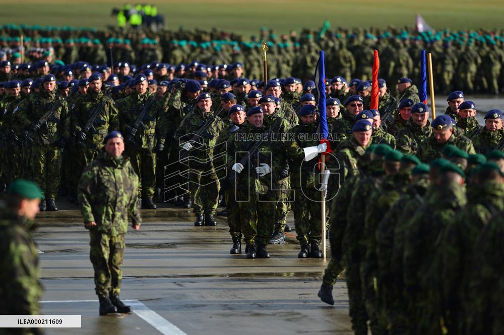 general rehearsal of military parade