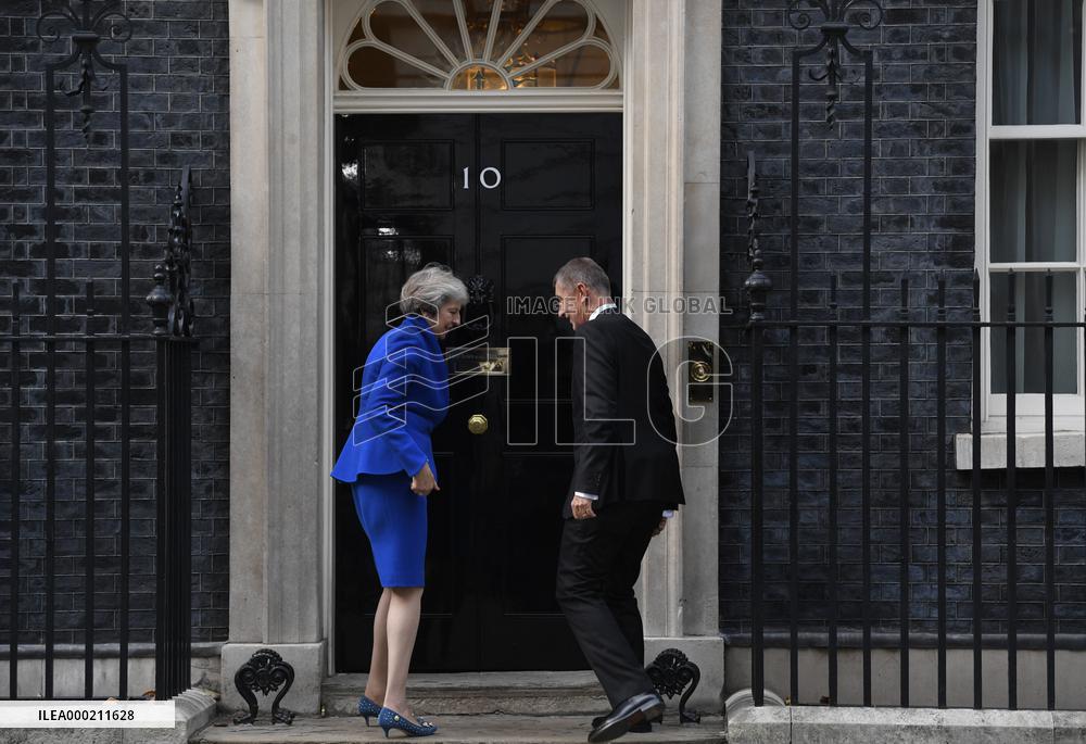 Andrej Babis, Theresa May
