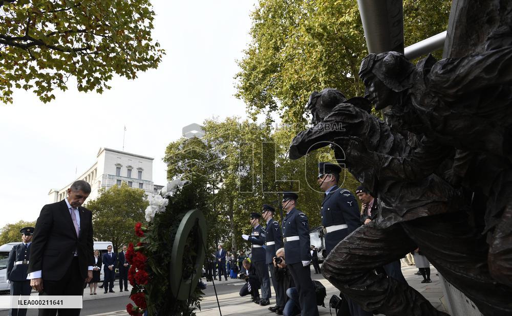Andrej Babis, The Battle of Britain Memorial
