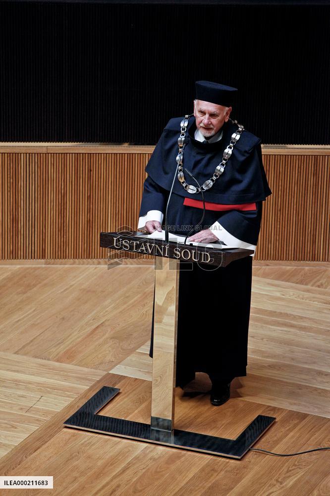 The Constitutional Court is celebrating its 25th anniversary, Pavel Rychetsky