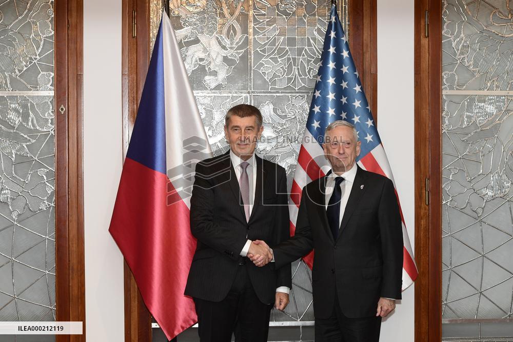 James Mattis, Andrej Babis
