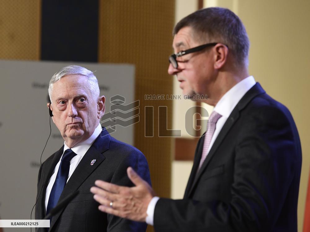 James Mattis, Andrej Babis