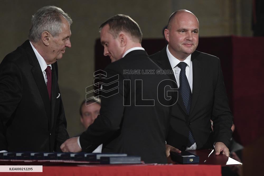 Milos Zeman, Jaroslav Strnad