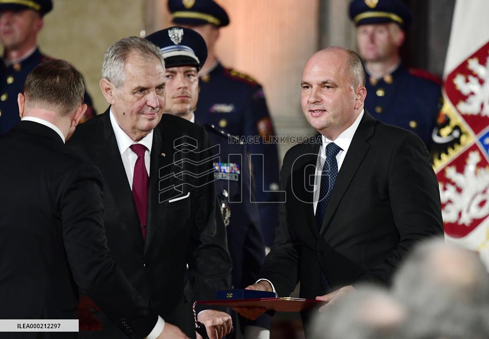 Milos Zeman, Jaroslav Strnad