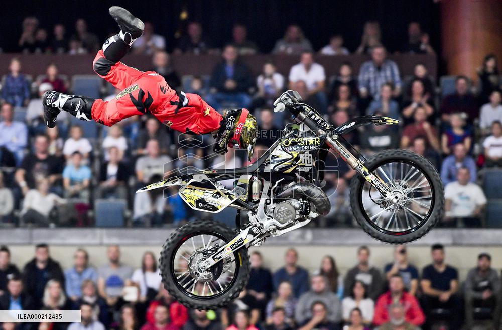 FMX Gladiators Games, freestyle motocross show, David Rinaldo