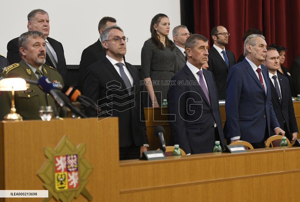 Ales Opata, Andrej Babis, Milos Zeman, Lubomir Metnar, Vladimir Krulis