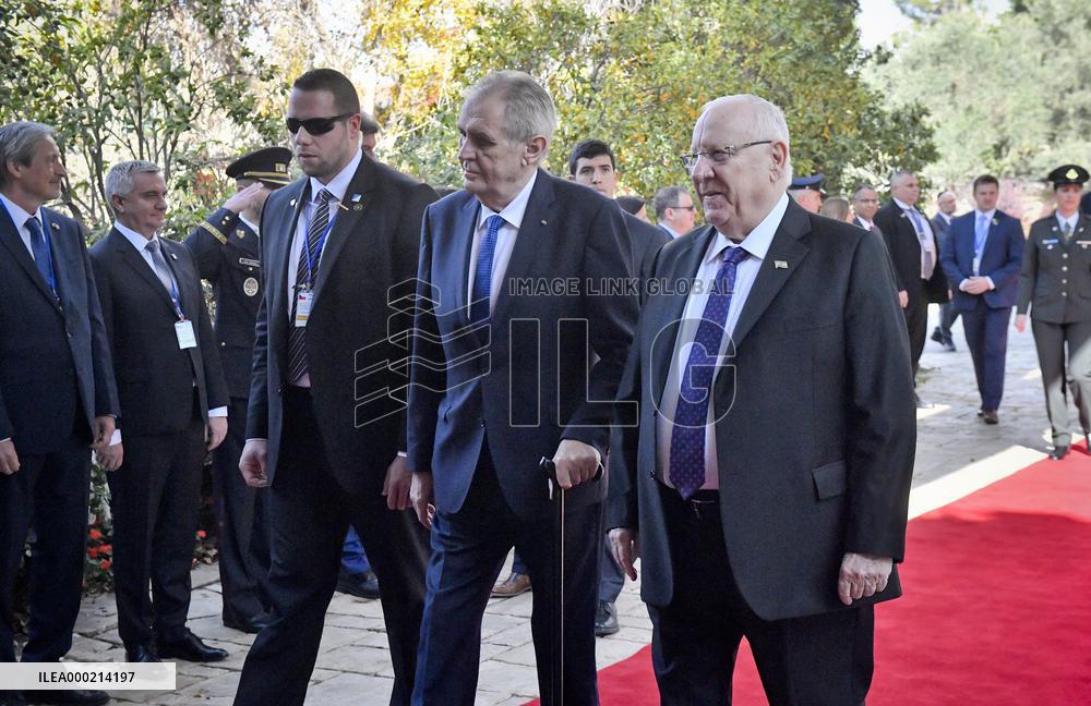 Milos Zeman, Reuven Rivlin