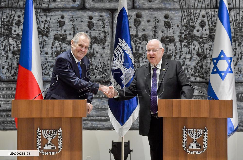 Milos Zeman, Reuven Rivlin