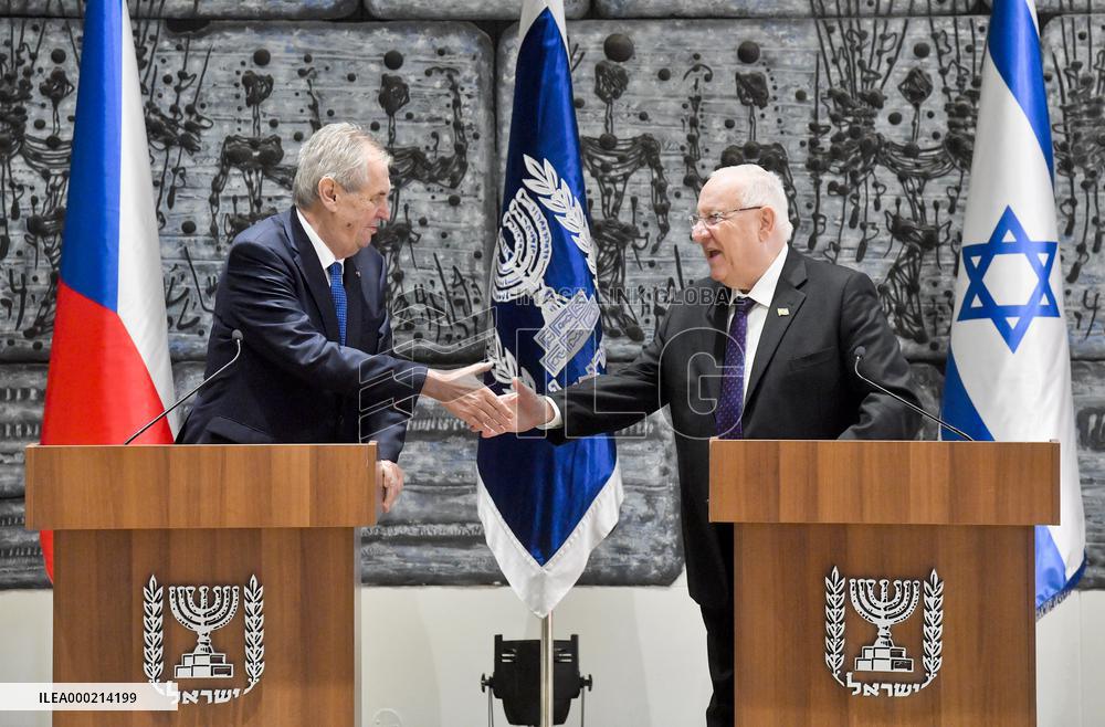Milos Zeman, Reuven Rivlin