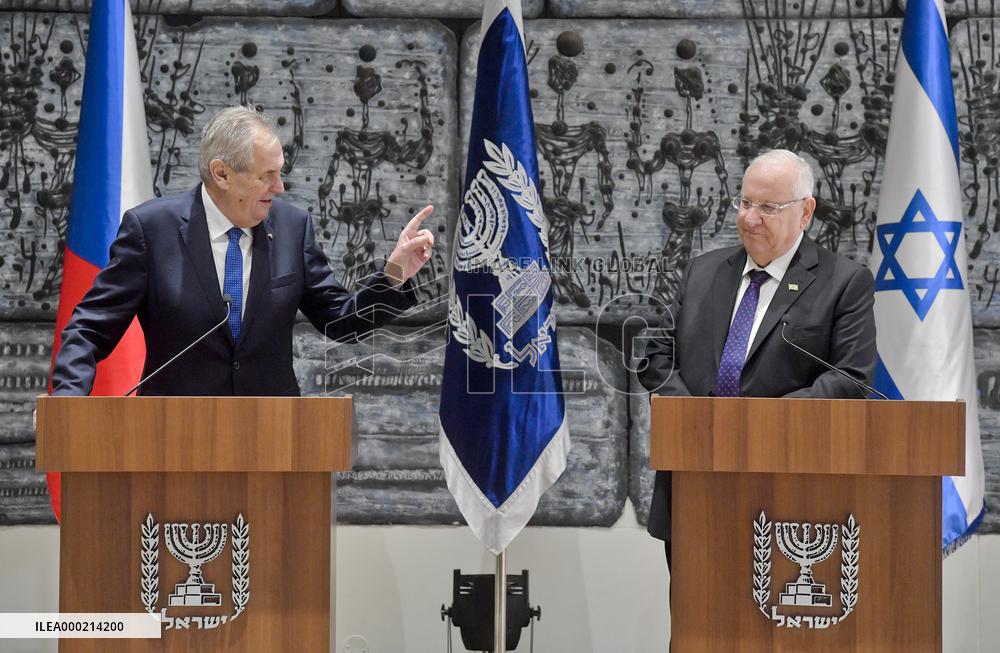 Milos Zeman, Reuven Rivlin