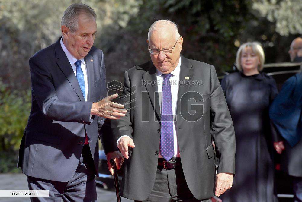 Milos Zeman, Reuven Rivlin