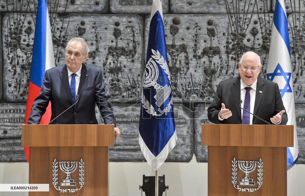 Milos Zeman, Reuven Rivlin