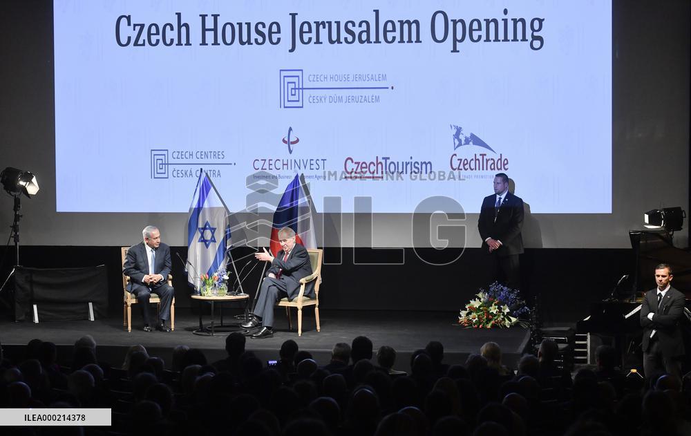 Milos Zeman, Benjamin Netanyahu