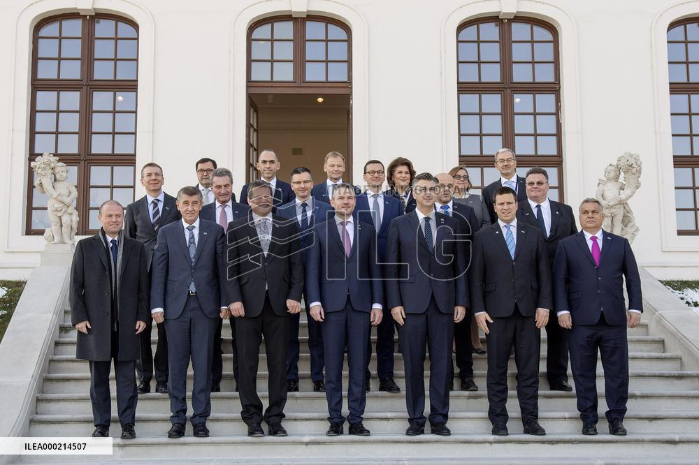 Andrej Babis, Peter Pellegrini, Viktor Orban