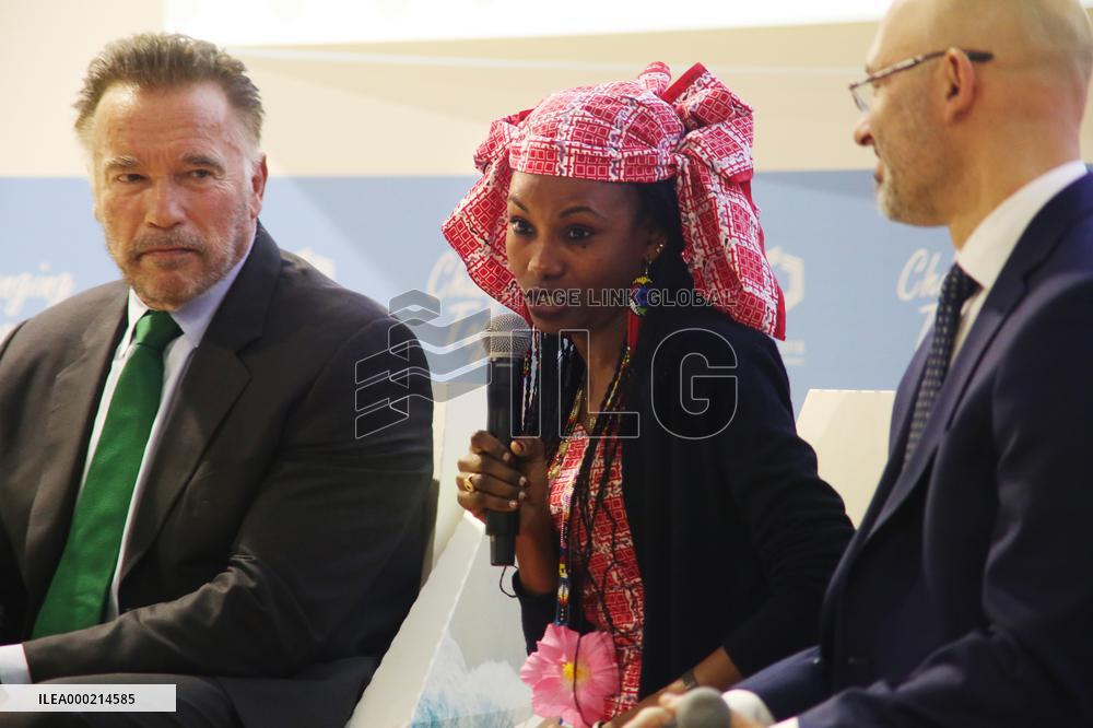 Arnold Schwarzenegger Hindou Oumarou Ibrahim