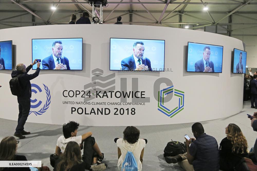 Arnold Schwarzenegger COP 24