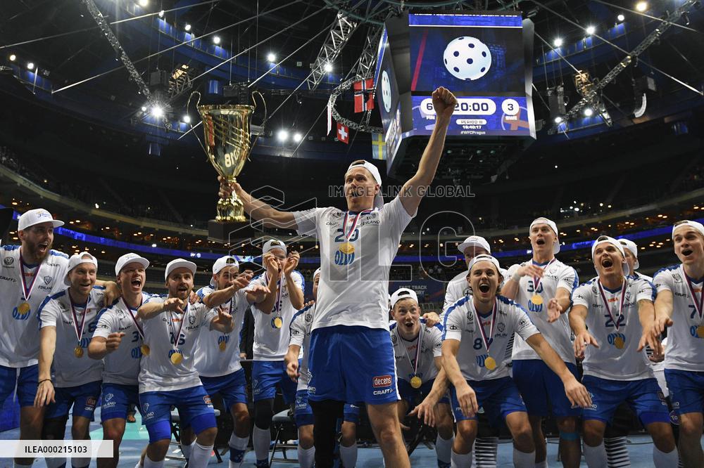 Finnish team celebrate victory