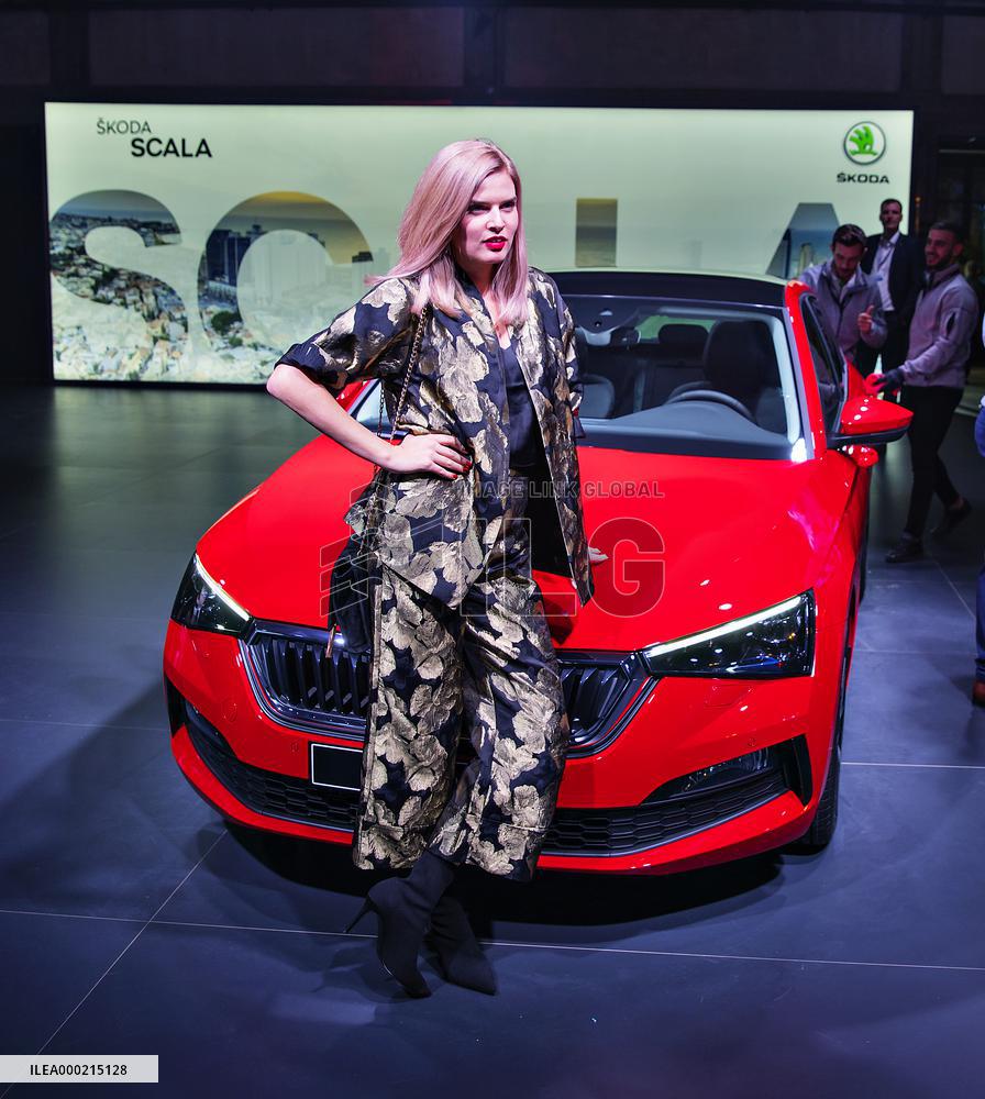 Skoda Scala car, World premiere