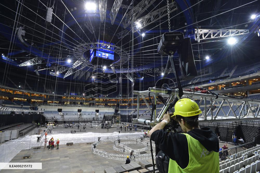 Prague O2 Arena, Global Champions Prague PlayOffs 2018, preparation