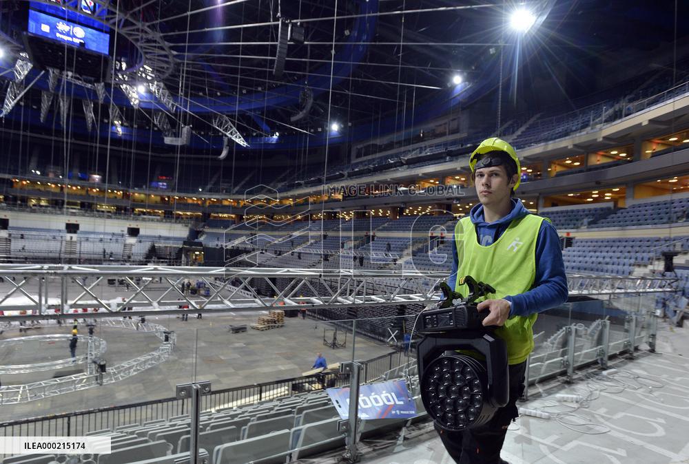 Prague O2 Arena, Global Champions Prague PlayOffs 2018, preparation