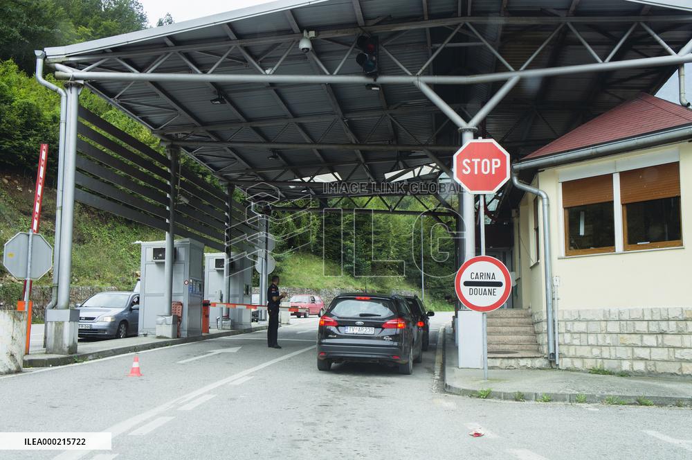 Scepan Polje/Hum border crossing Montenegro - Bosnia and Herzegovina, MNE-BIH