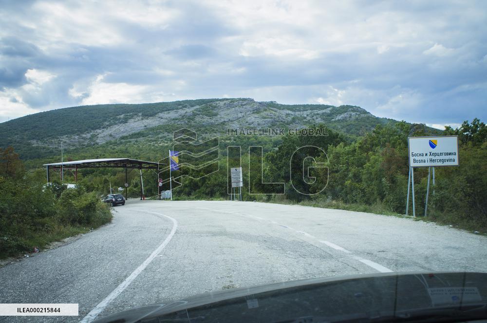 Vracenovici border crossing Montenegro - Bosnia and Herzegovina, MNE-BIH