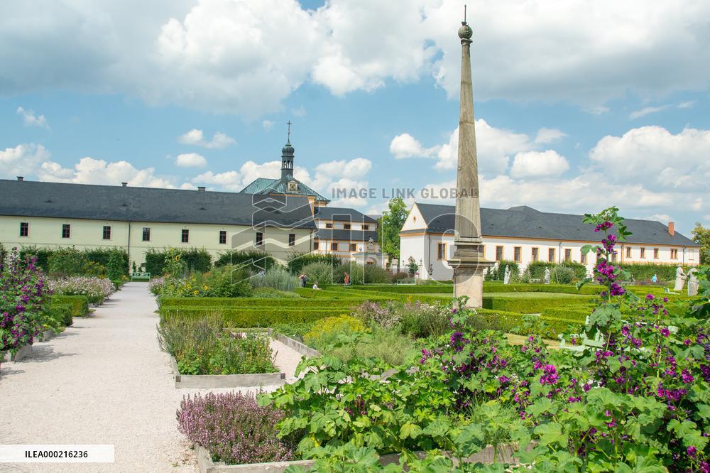 The Kuks Hospital with Herbs Garden underwent a challenging reconstruction between 2010 and 2015