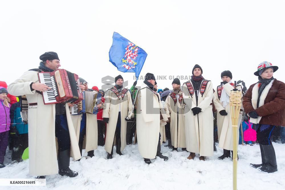 Traditional meeting of Czechs and Slovaks, Velka Javorina