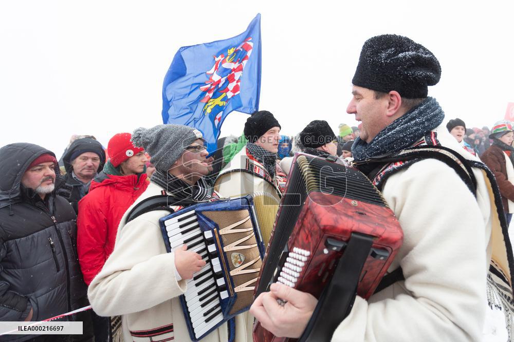 Traditional meeting of Czechs and Slovaks, Velka Javorina