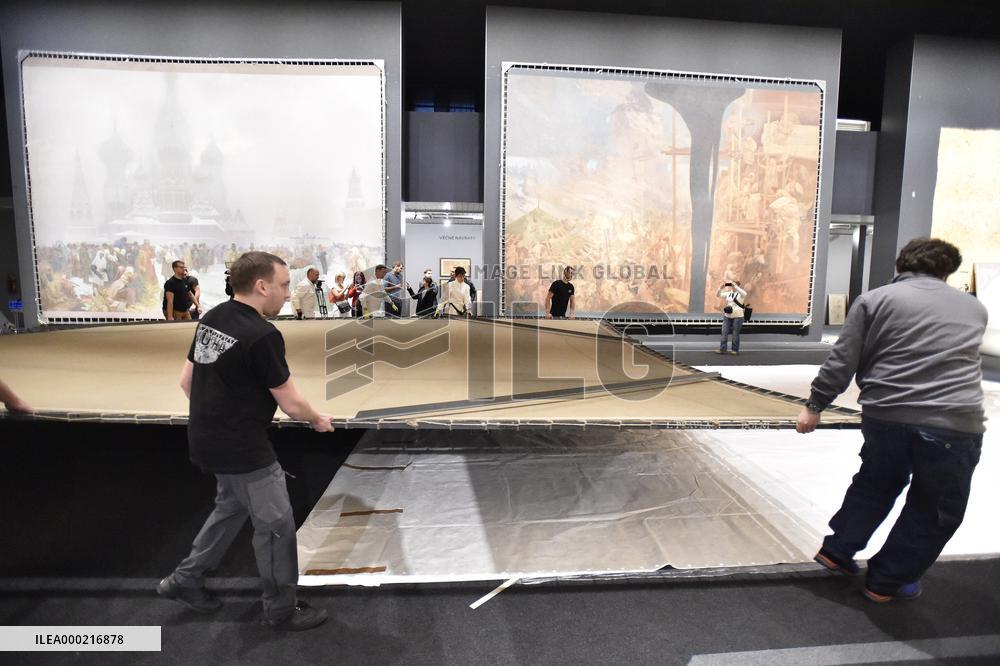 The Slav Epic by Alfons (Alphonse) Mucha packaging