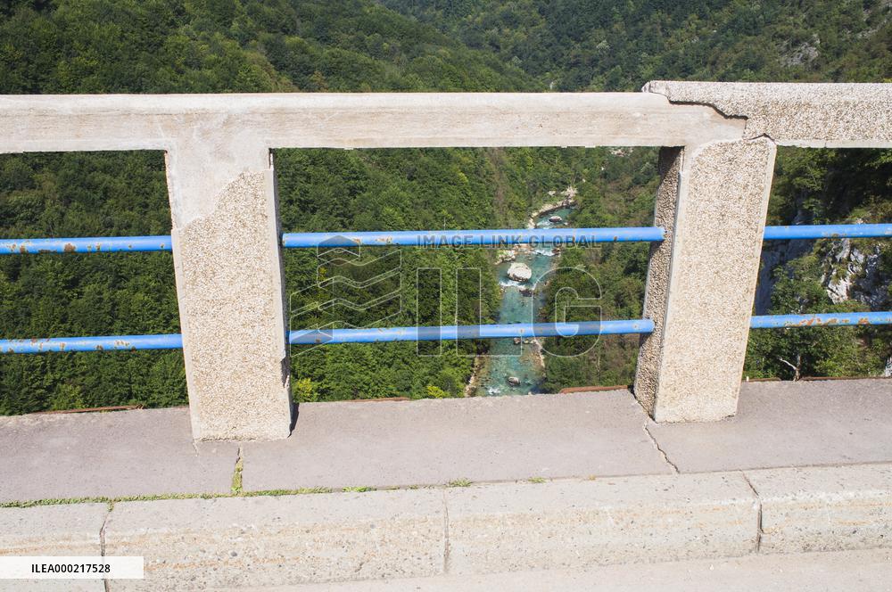 Tara Koprusu, Tara Bridge, Tara River, Most na Tari, National park Durmitor