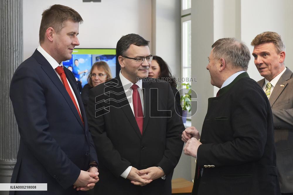 Florian Herrmann, Tomas Petricek, Charly Bauer, Heinrich Schmidt