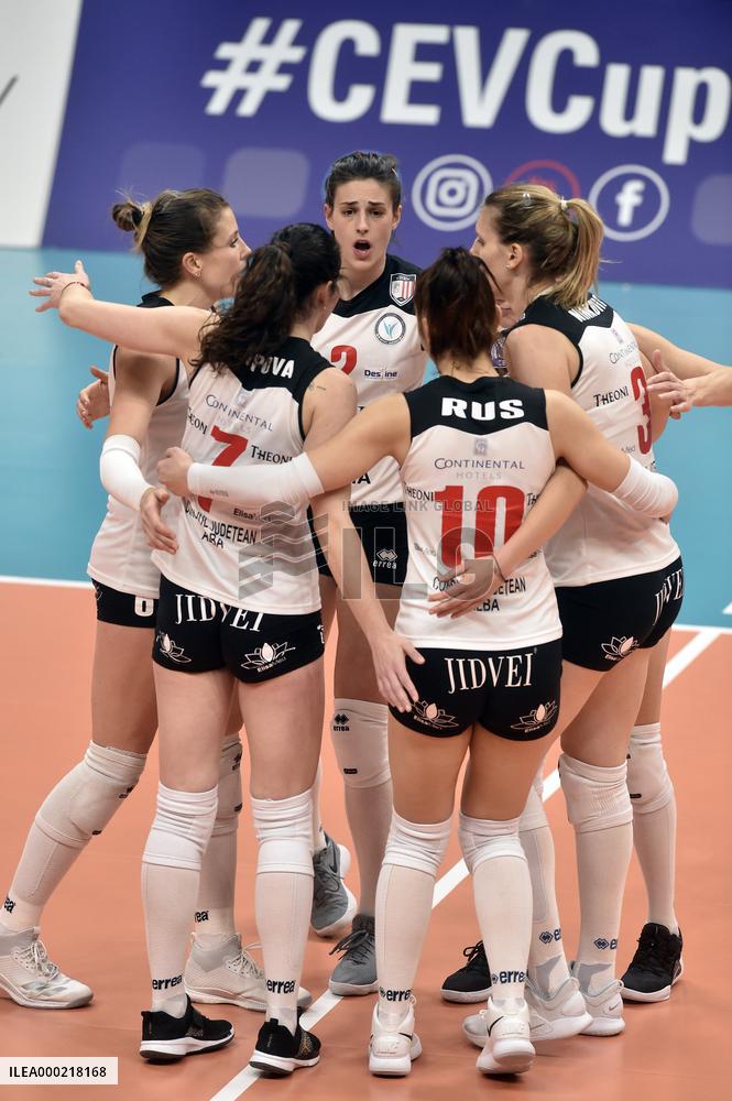 Volleyball players of Volei Alba Blaj
