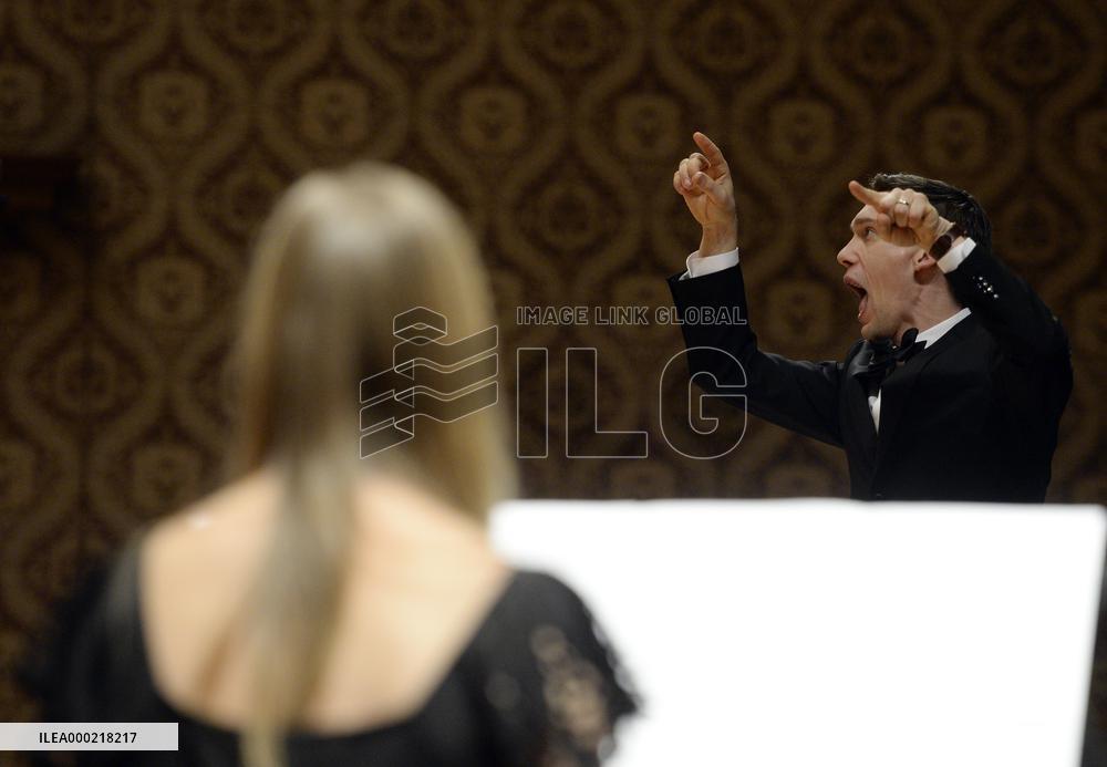 a concert in honour of Jan Palach, Poselstvi (Message) composition by Jan Hanus