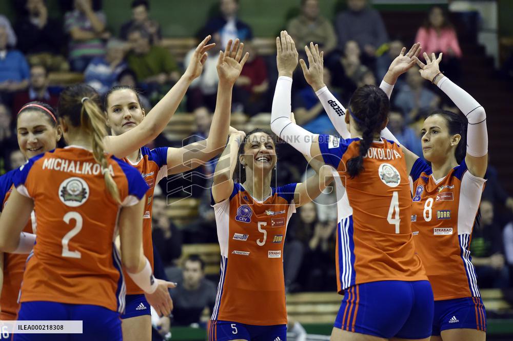 Olomouc players celebrate