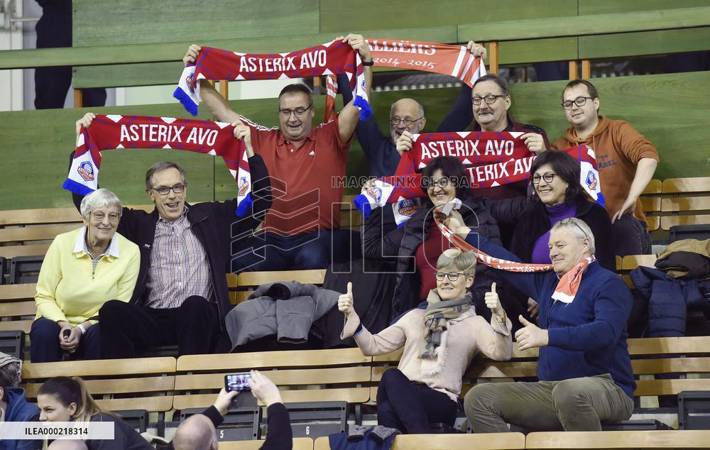 Asterix Beveren volleyball fans