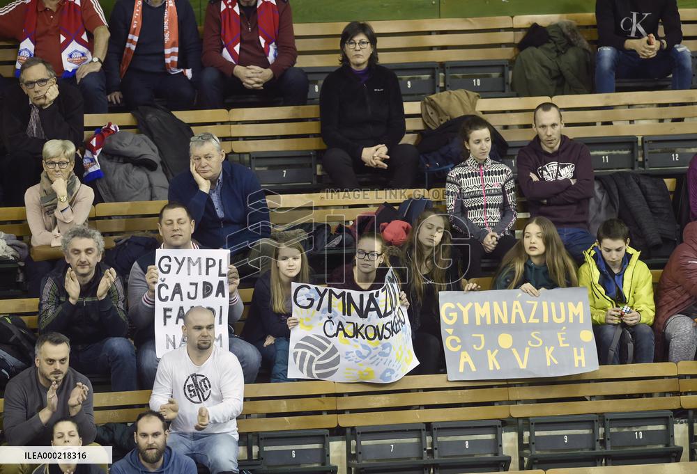 SK UP Olomouc volleyball fans
