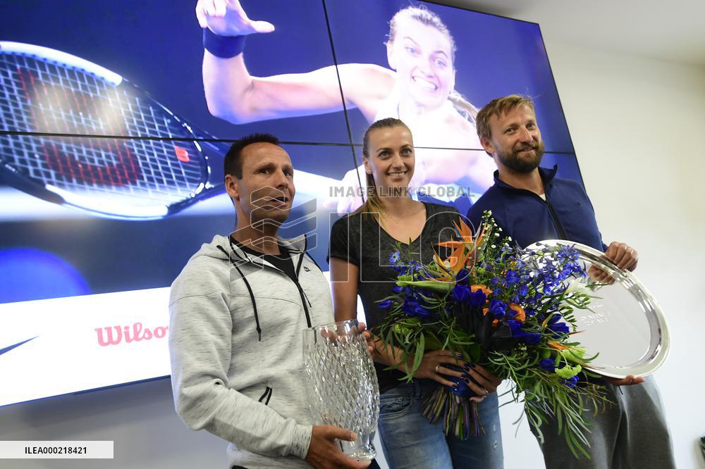 David Vydra, Petra Kvitova, Jiri Vanek