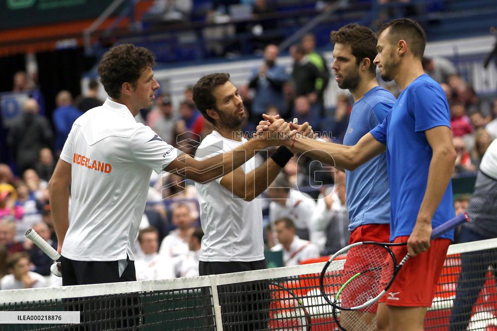 Robin Haase, Jean-Julien Rojer, Jiri Vesely, Lukas Rosol