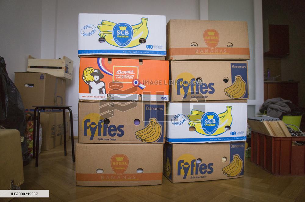 Personal Relocation, Move, Carton Packing Banana Box