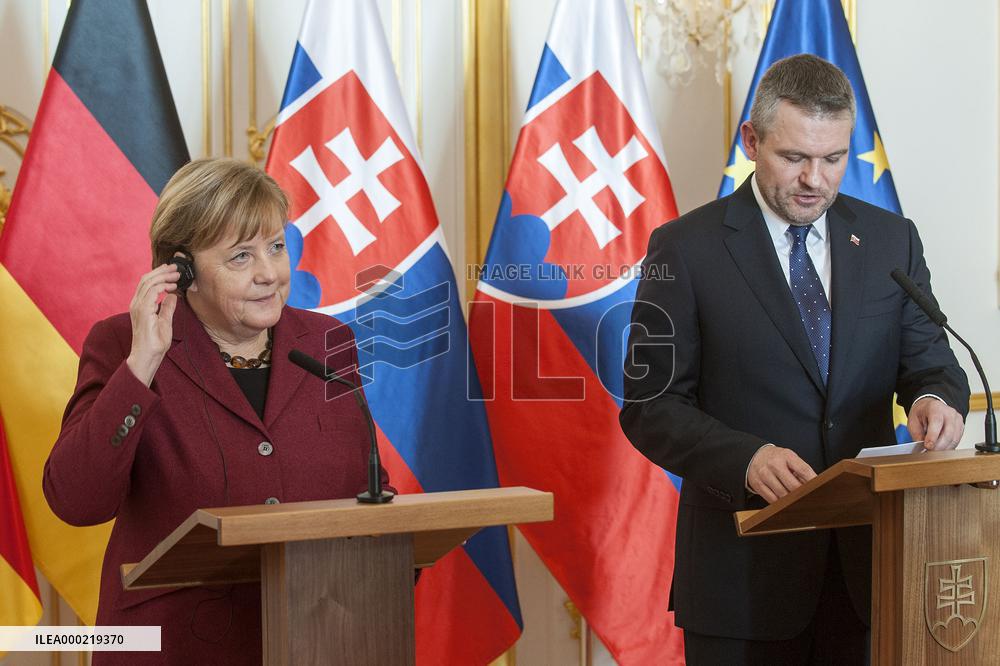 Angela Merkel, Peter Pellegrini