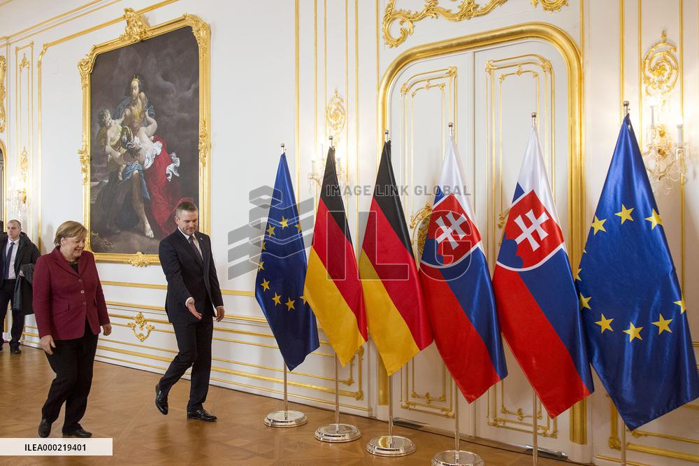 Angela Merkel, Peter Pellegrini