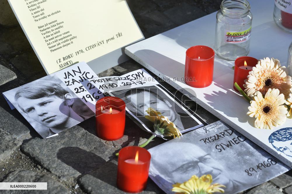 meeting in memory of student Jan Zajic