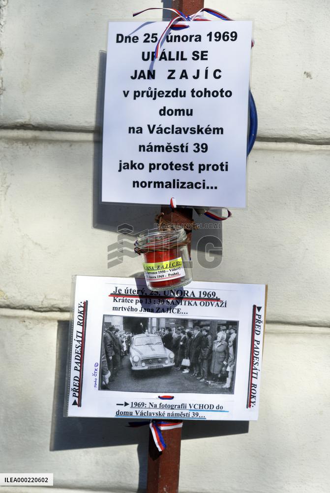 meeting in memory of student Jan Zajic